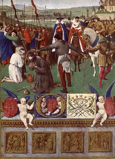 Jean Fouquet The Martyrdom of St James the Great France oil painting art